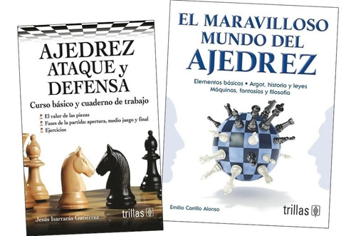 Pack Ajedrez Ataque Defensa Y El Maravilloso Mundo Trillas